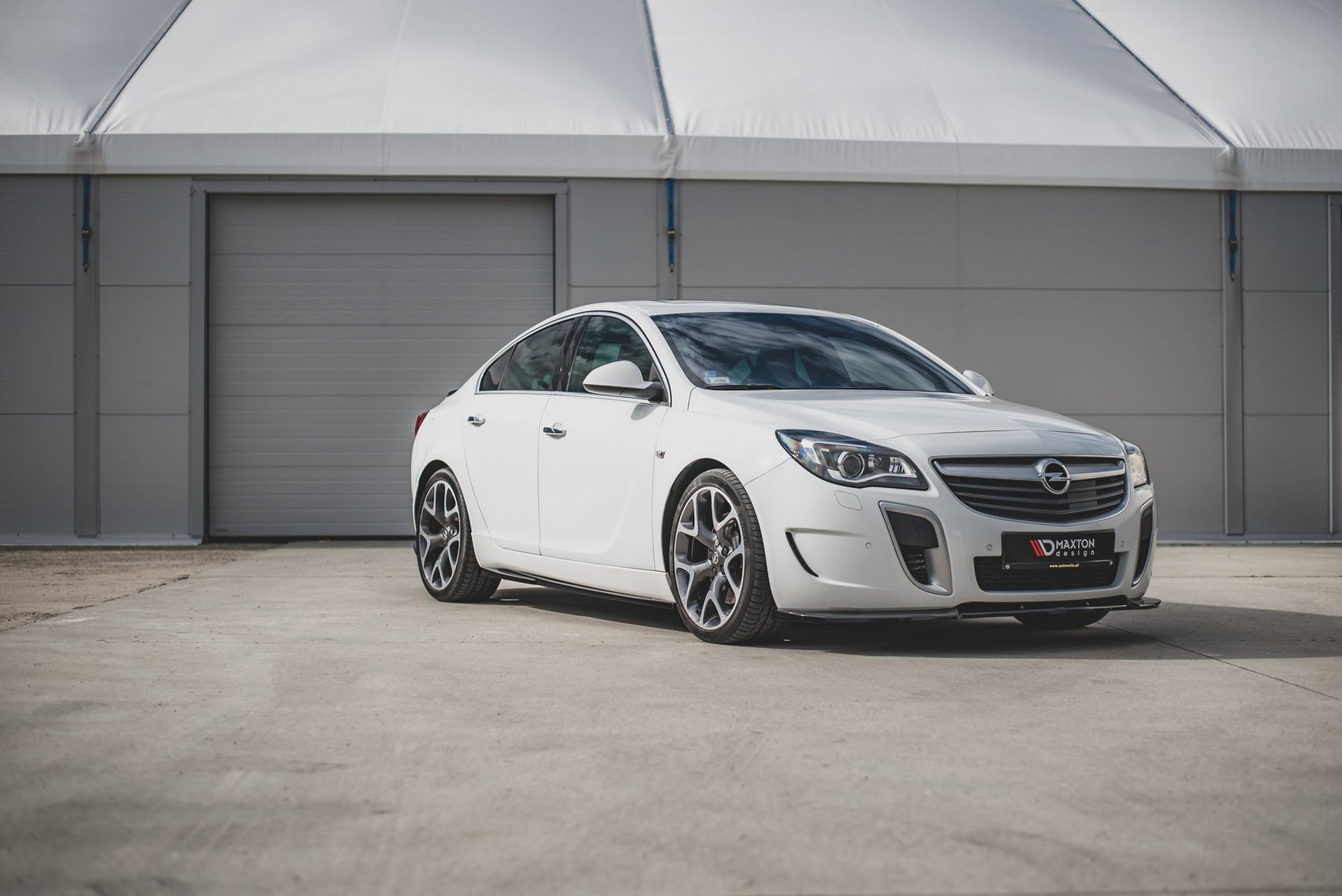 Seitenschweller Ansatz für Opel Insignia Mk. 1 OPC  schwarz Hochglanz