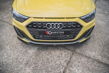 Front Ansatz V.2 für Audi A1 S-Line GB schwarz matt
