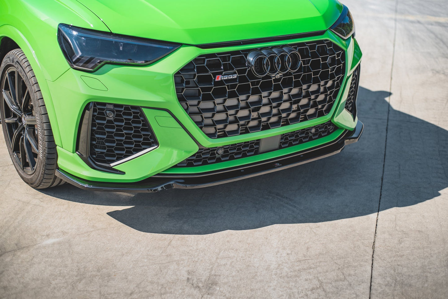 Front Ansatz V.1 für Audi RSQ3 F3 schwarz matt