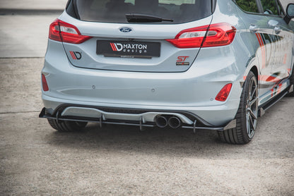 Side Flaps Ford Fiesta Mk8 ST  schwarz Hochglanz