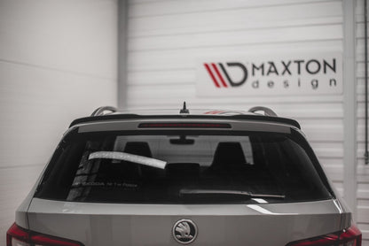 Spoiler CAP V.1 für Skoda Kodiaq Mk1 Sportline/RS Carbon Look