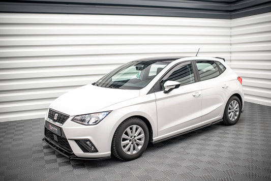 Seitenschweller Ansatz für V.2 für Seat Ibiza FR/ Standard Mk5 schwarz Hochglanz