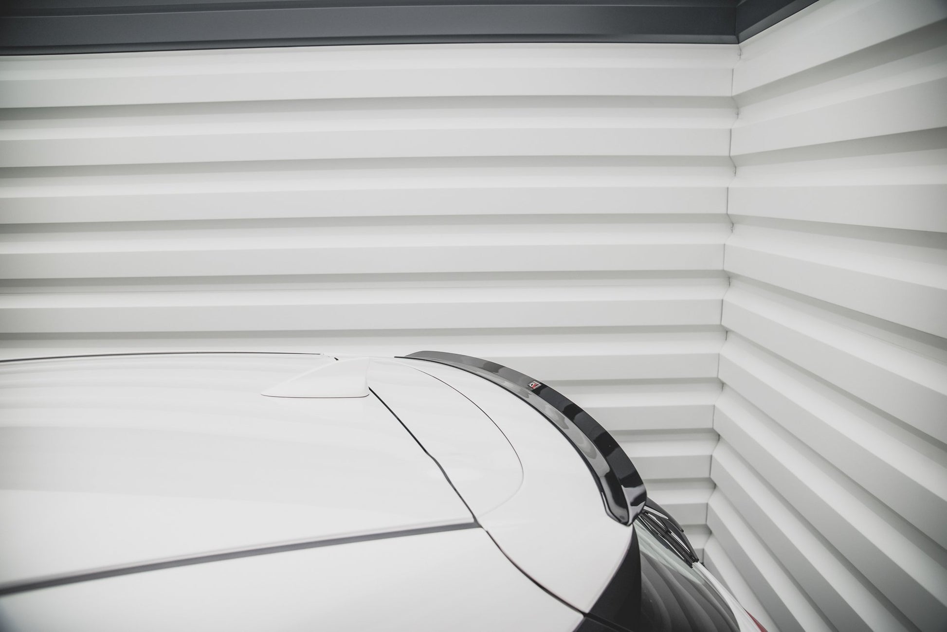 Spoiler CAP für Mazda CX-3 schwarz matt
