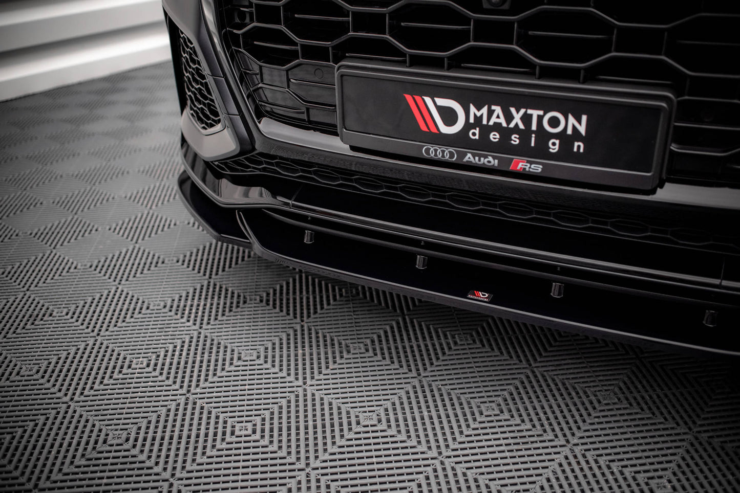 Front Ansatz V.2 für Audi RSQ8 Mk1 schwarz matt