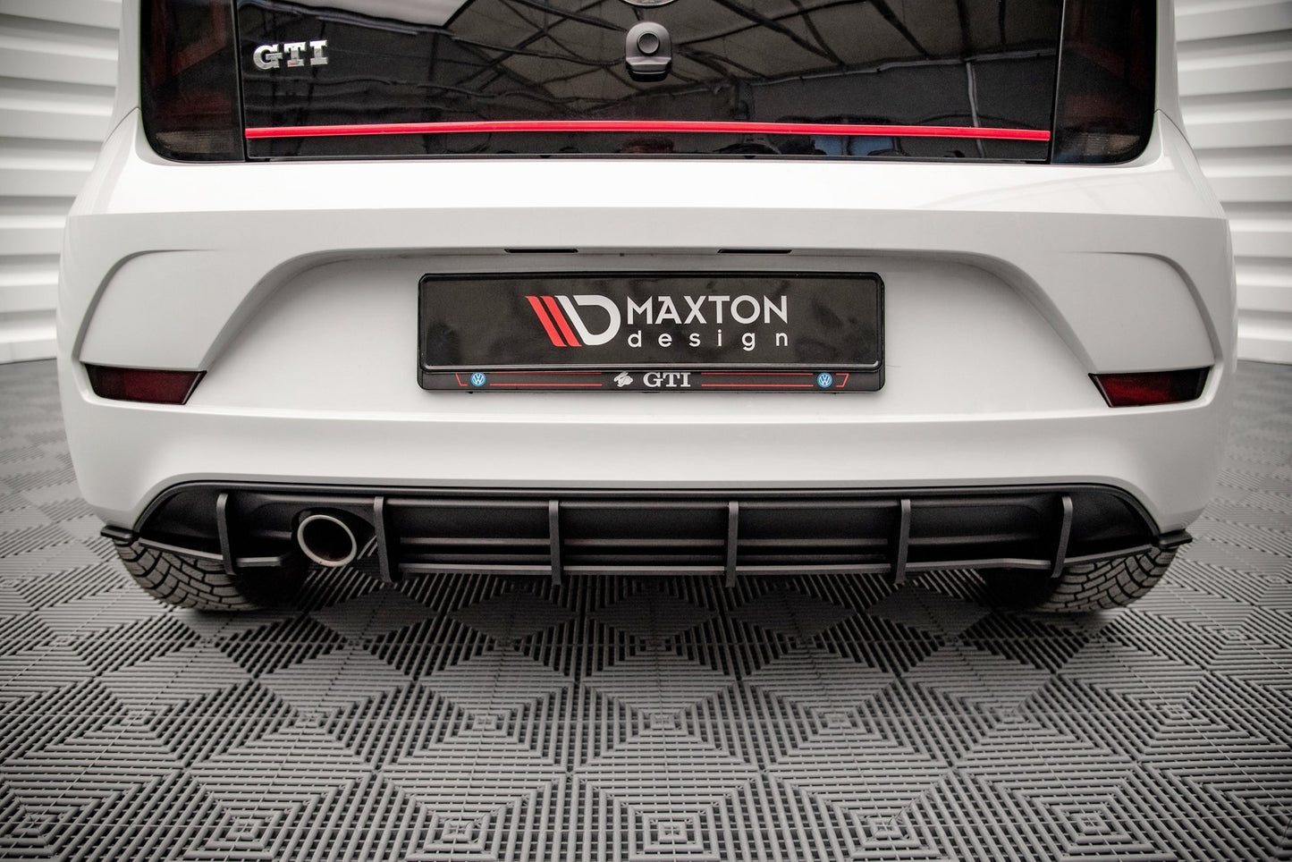 Robuste Racing Heckschürze für Volkswagen Up GTI