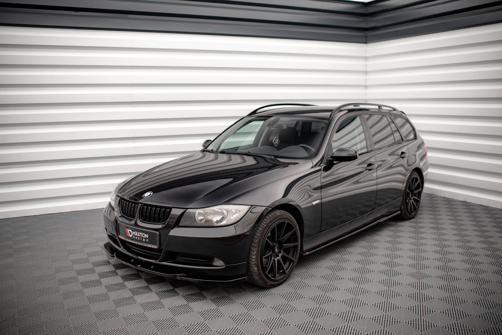 Front Ansatz V.2 für BMW 3er E90 Carbon Look