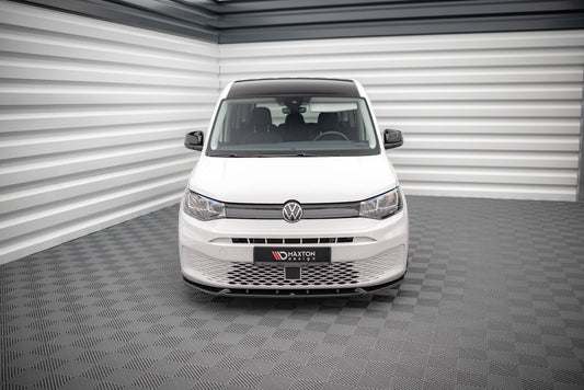 Front Ansatz V.2 für Volkswagen Caddy Mk5 schwarz matt