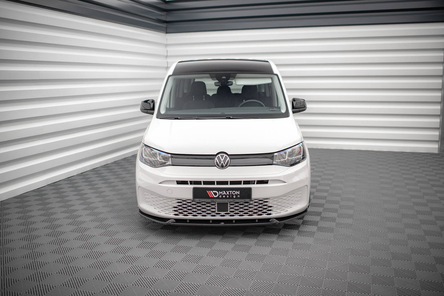 Front Ansatz V.2 für Volkswagen Caddy Mk5 Carbon Look
