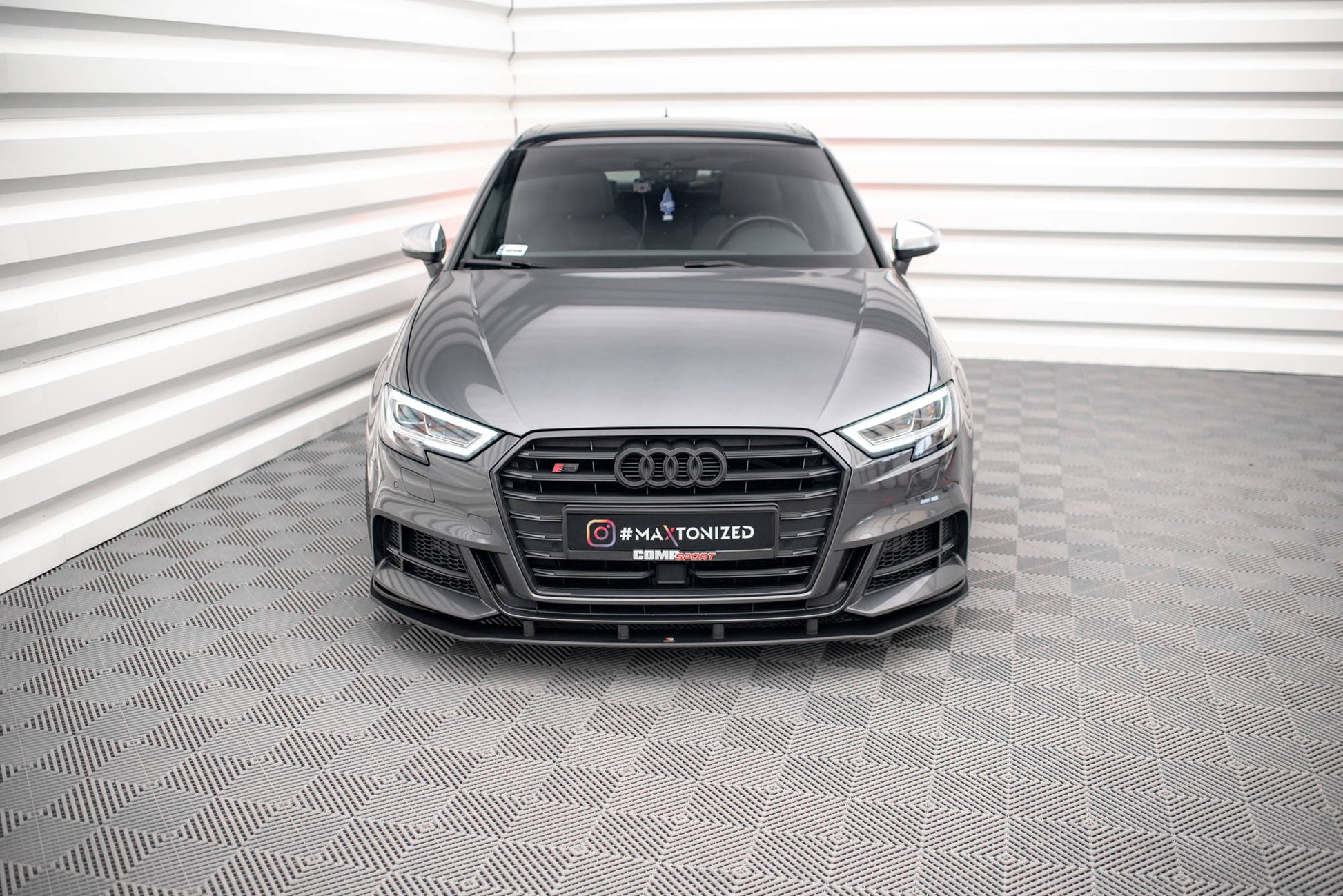 Street Pro Front Ansatz für für Audi S3 Sportback 8V Facelift