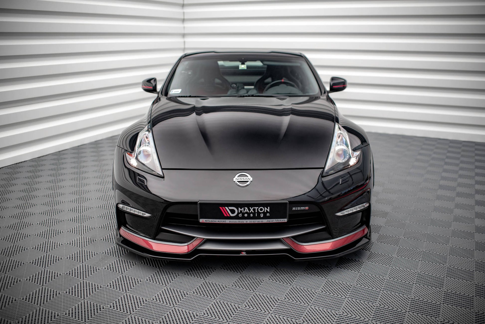 Front Ansatz V.3 für Nissan 370Z Nismo Facelift Carbon Look