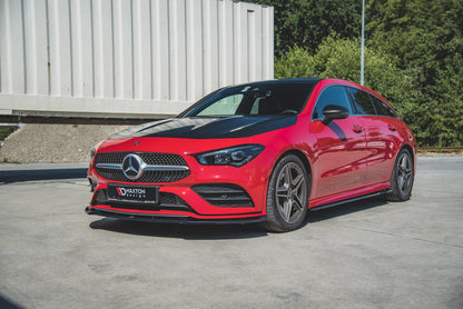 Front Ansatz V.2 für Mercedes-Benz CLA A35 AMG / AMG-Line C118 Carbon Look