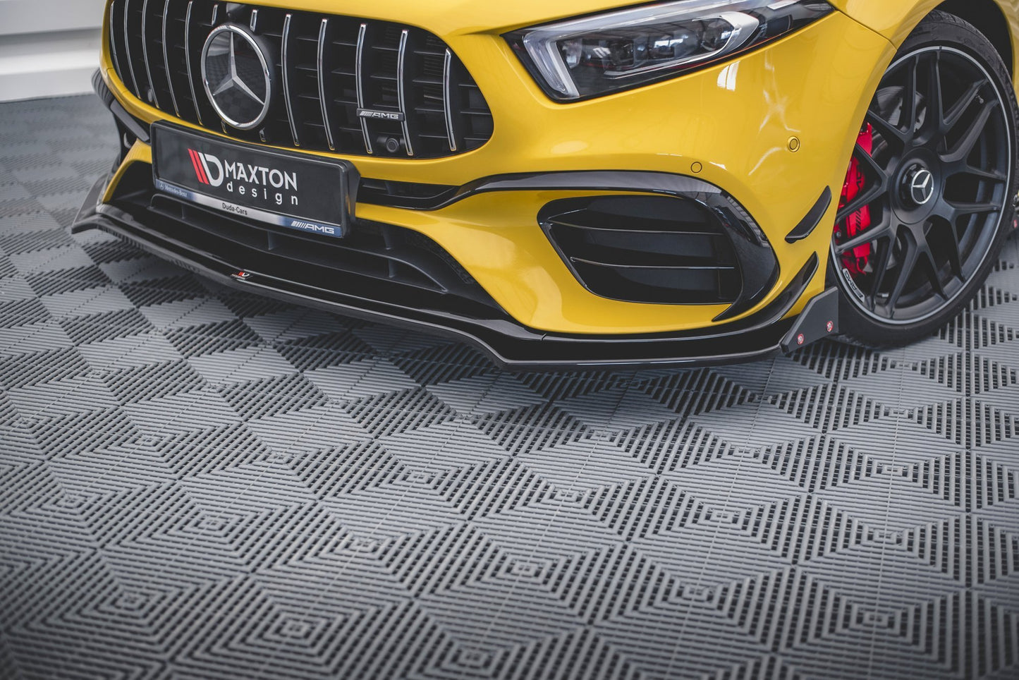 Front Ansatz +Flaps für V.3 Mercedes-AMG A45 S