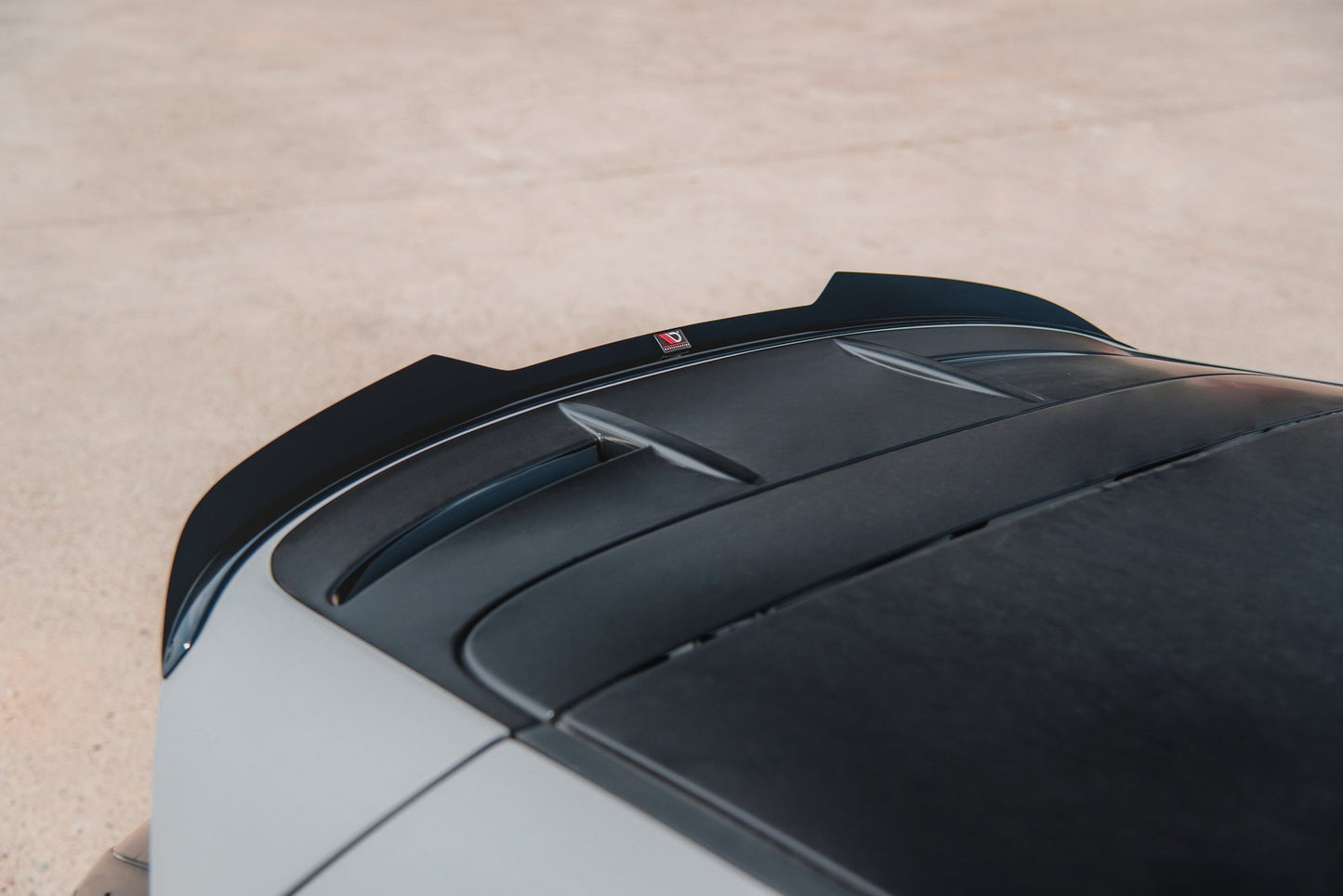 Spoiler CAP für Ford Fiesta ST Mk7 FL schwarz matt