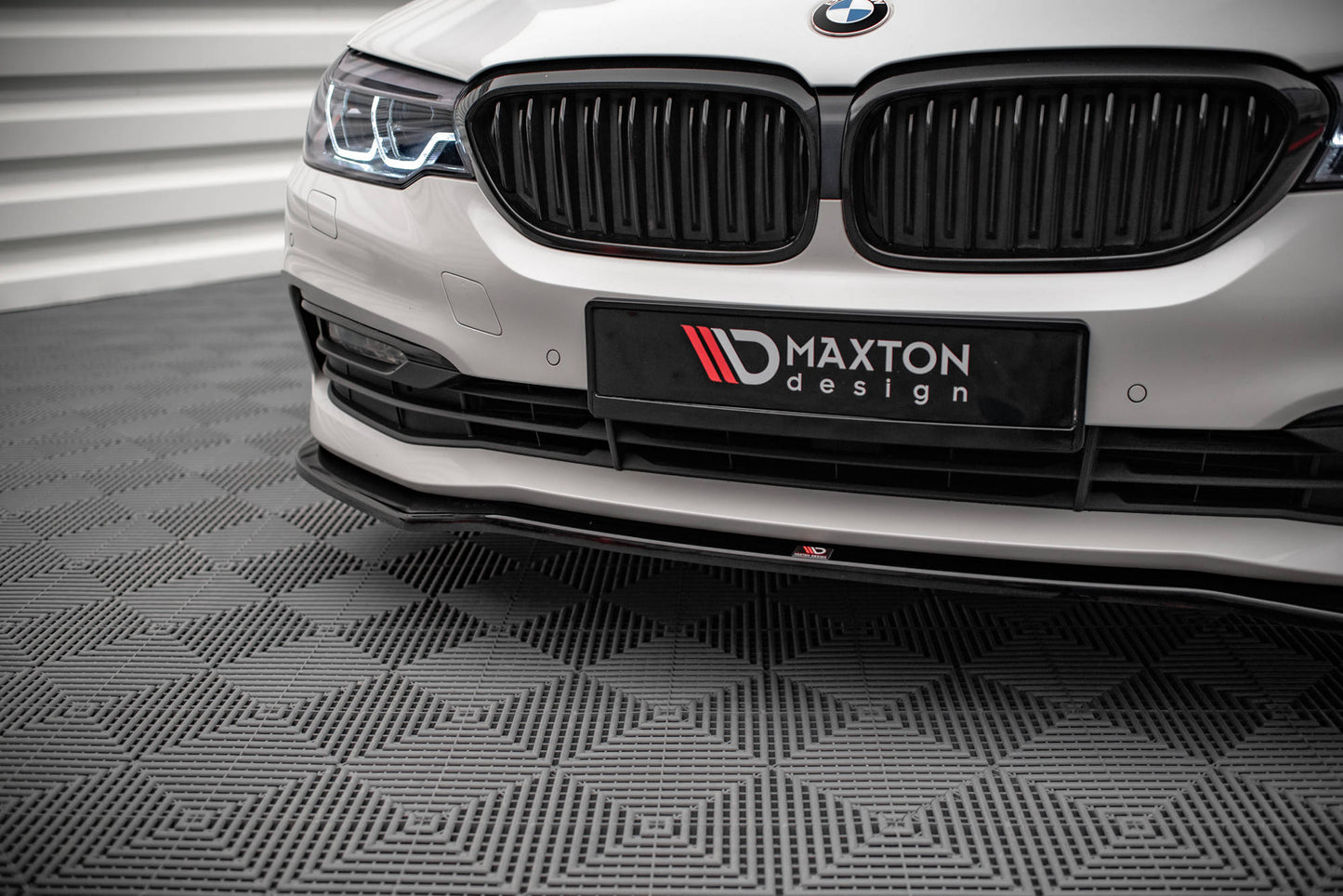 Front Ansatz V.1 für BMW 5er G30 Carbon Look