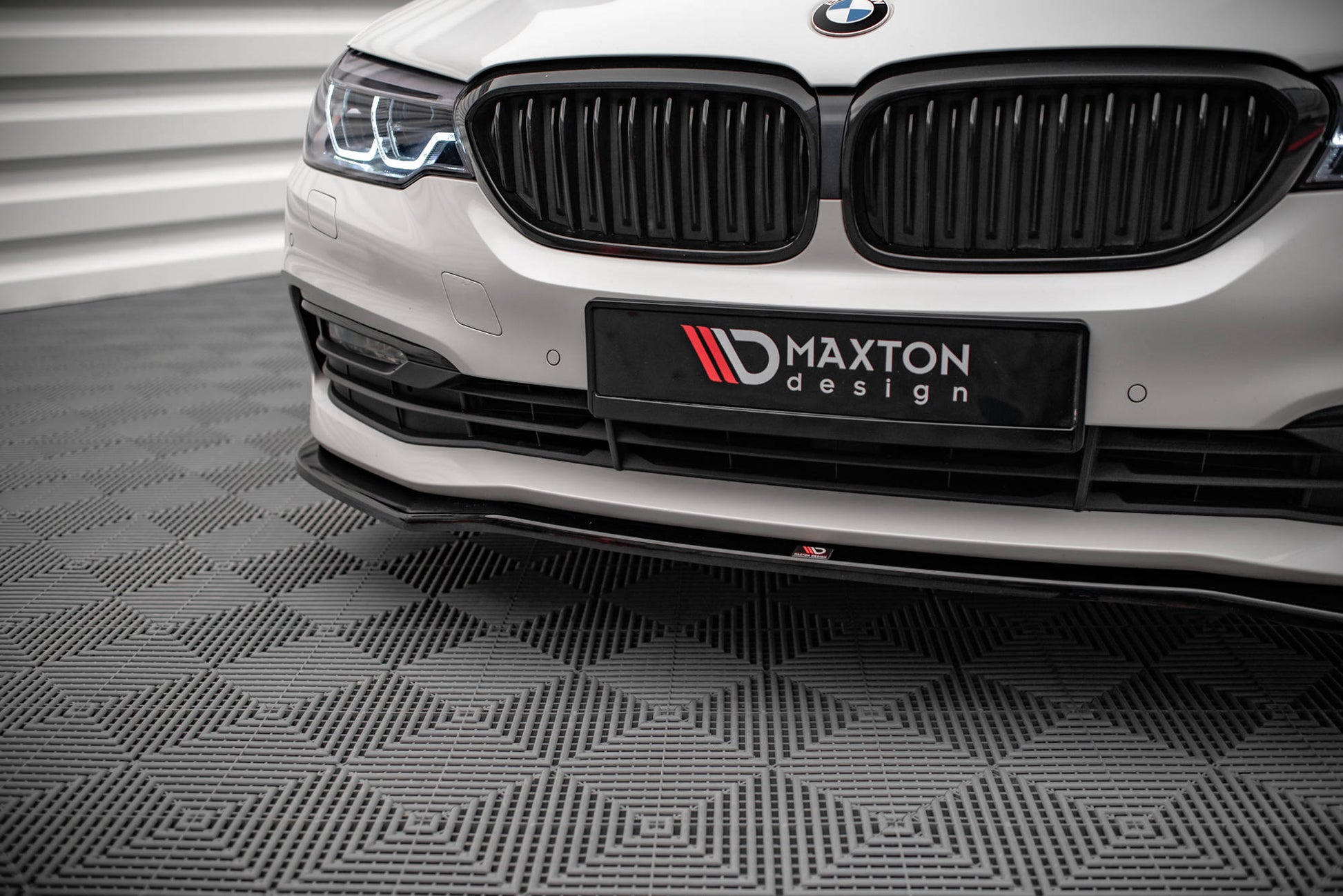 Front Ansatz V.1 für BMW 5er G30 Carbon Look