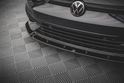 Front Ansatz V.2 für Volkswagen Golf R Mk8 Carbon Look