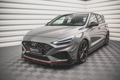 Front Ansatz +Flaps für V.1 Hyundai I30 N Hatchback/Fastback Mk3 Facelift