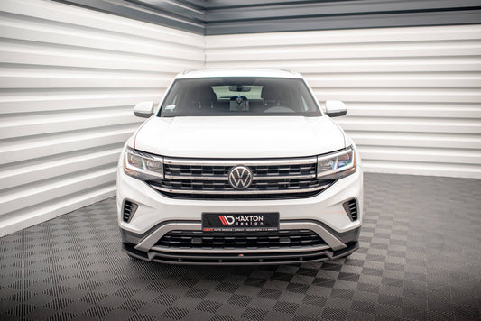 Front Ansatz V.2 für Volkswagen Atlas Cross Sport Carbon Look