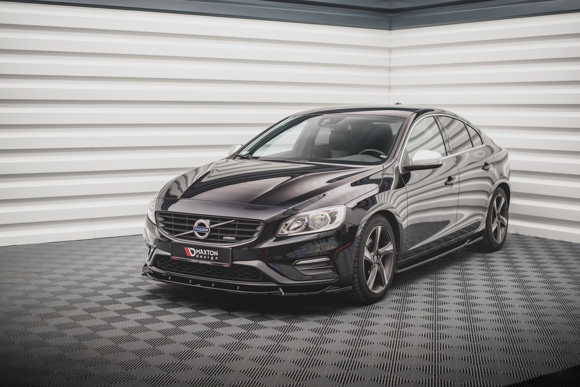 Front Ansatz V.1 für Volvo S60 R-Design Mk2 Carbon Look