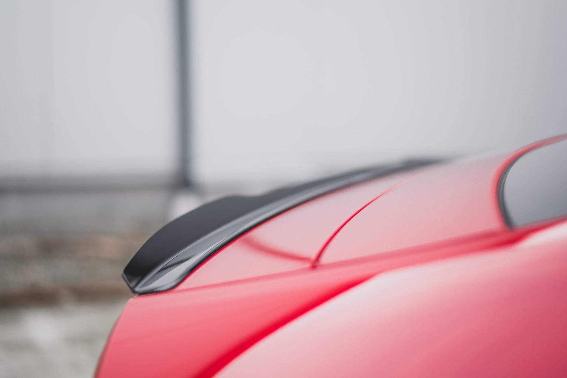Spoiler CAP für Audi A7 C8 / C8 S-Line / S7 C8 / RS7 C8 Carbon Look