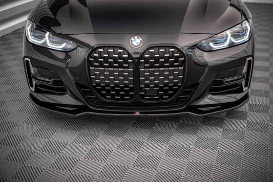 Front Ansatz V.3 für BMW 4er M-Paket G22 schwarz matt