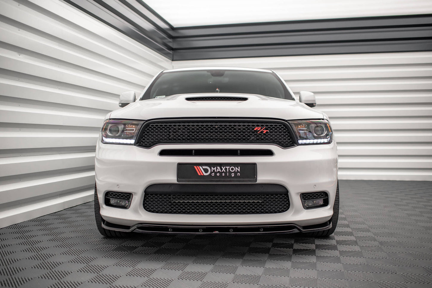 Front Ansatz V.1 für Dodge Durango RT Mk3 Facelift schwarz matt