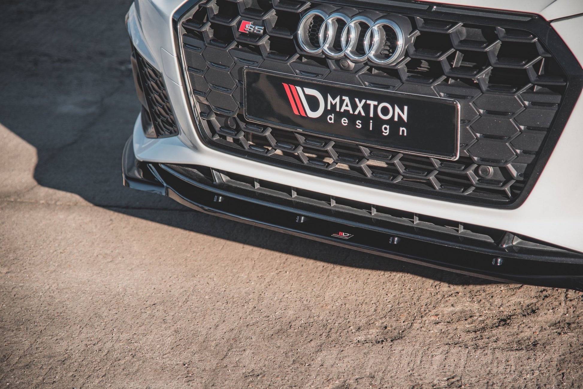 Front Ansatz V.1 für Audi S5 / A5 S-Line F5 Facelift Carbon Look