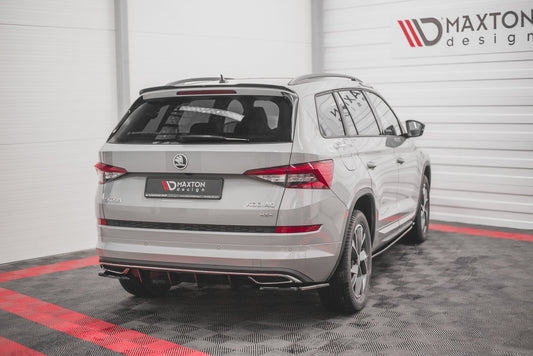 Spoiler CAP V.1 für Skoda Kodiaq Mk1 Sportline/RS Carbon Look