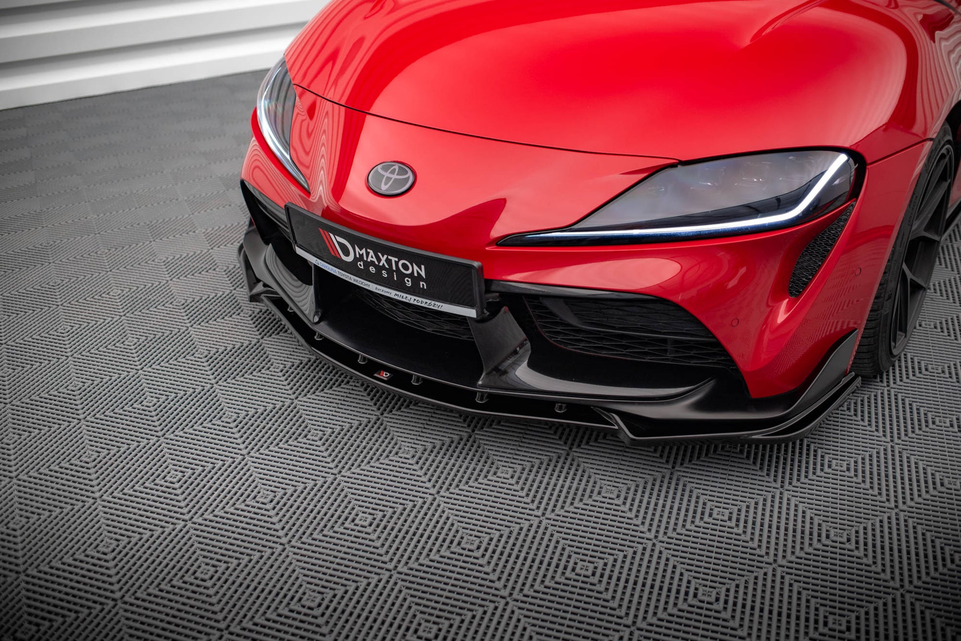 Front Ansatz V.4 für Toyota Supra Mk5 Carbon Look