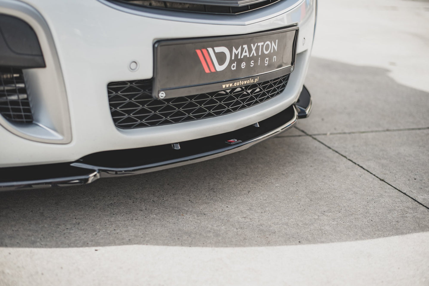 Front Ansatz V.2 für Opel Insignia Mk. 1 OPC Facelift schwarz matt