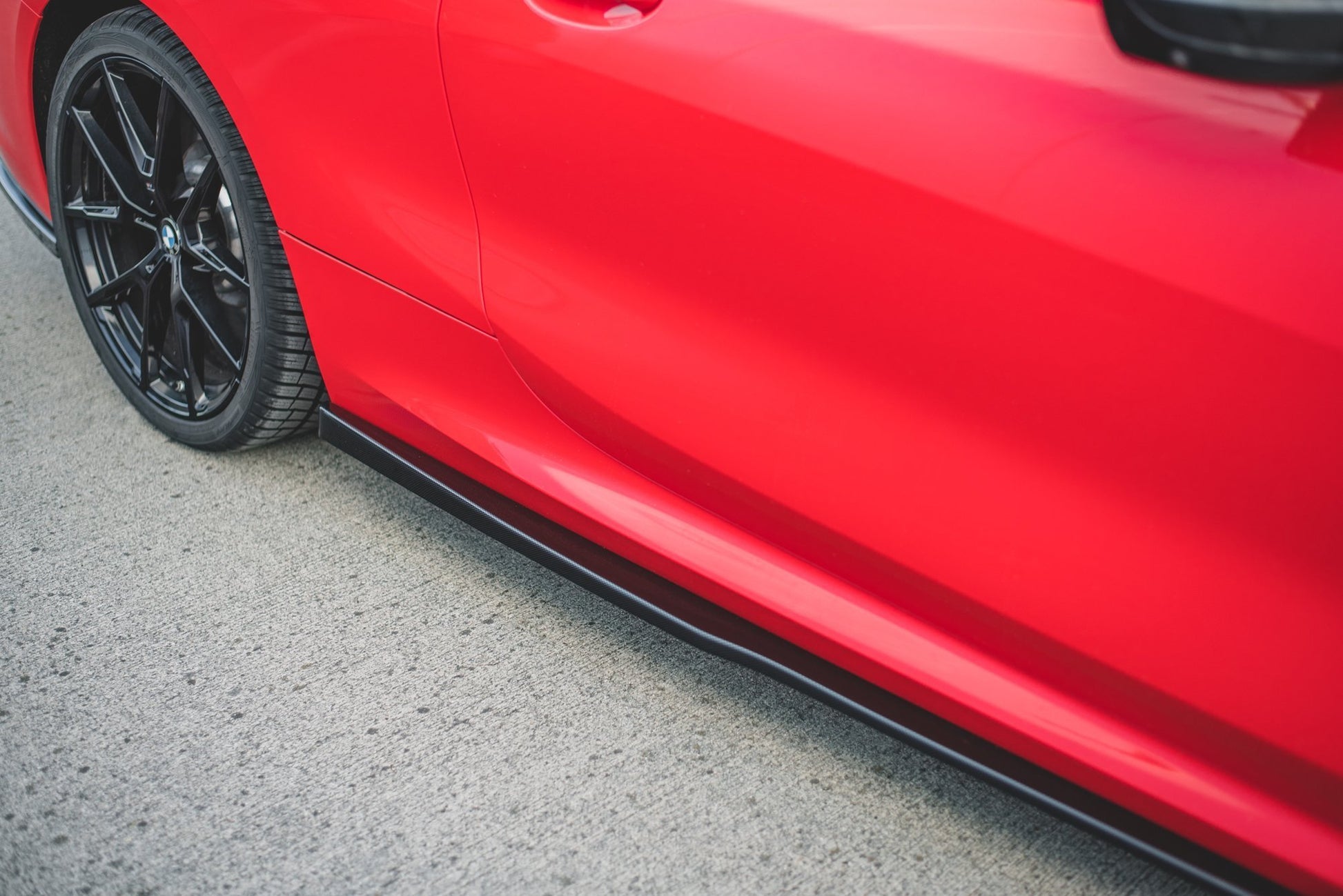 Seitenschweller Ansatz für BMW 8 Coupe M-Paket G15 Carbon Look