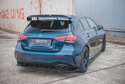 Spoiler CAP für Mercedes A35 AMG  Hatchback W177  Carbon Look
