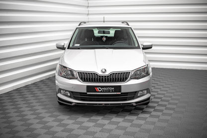Front Ansatz V.1 für Skoda Fabia Mk3 Carbon Look