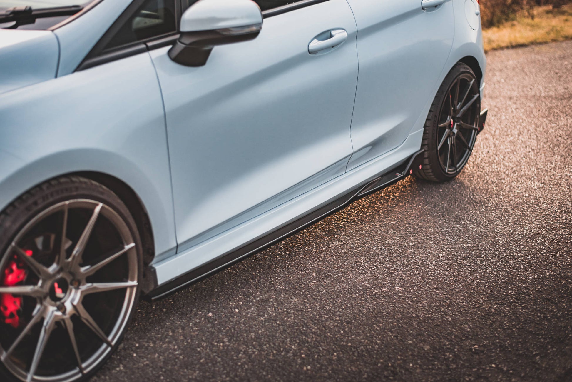 Seitenschweller Ansatz für + Flaps V.2 für Ford Fiesta ST / ST-Line