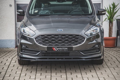 Front Ansatz für Ford S-Max Mk2 Facelift Carbon Look
