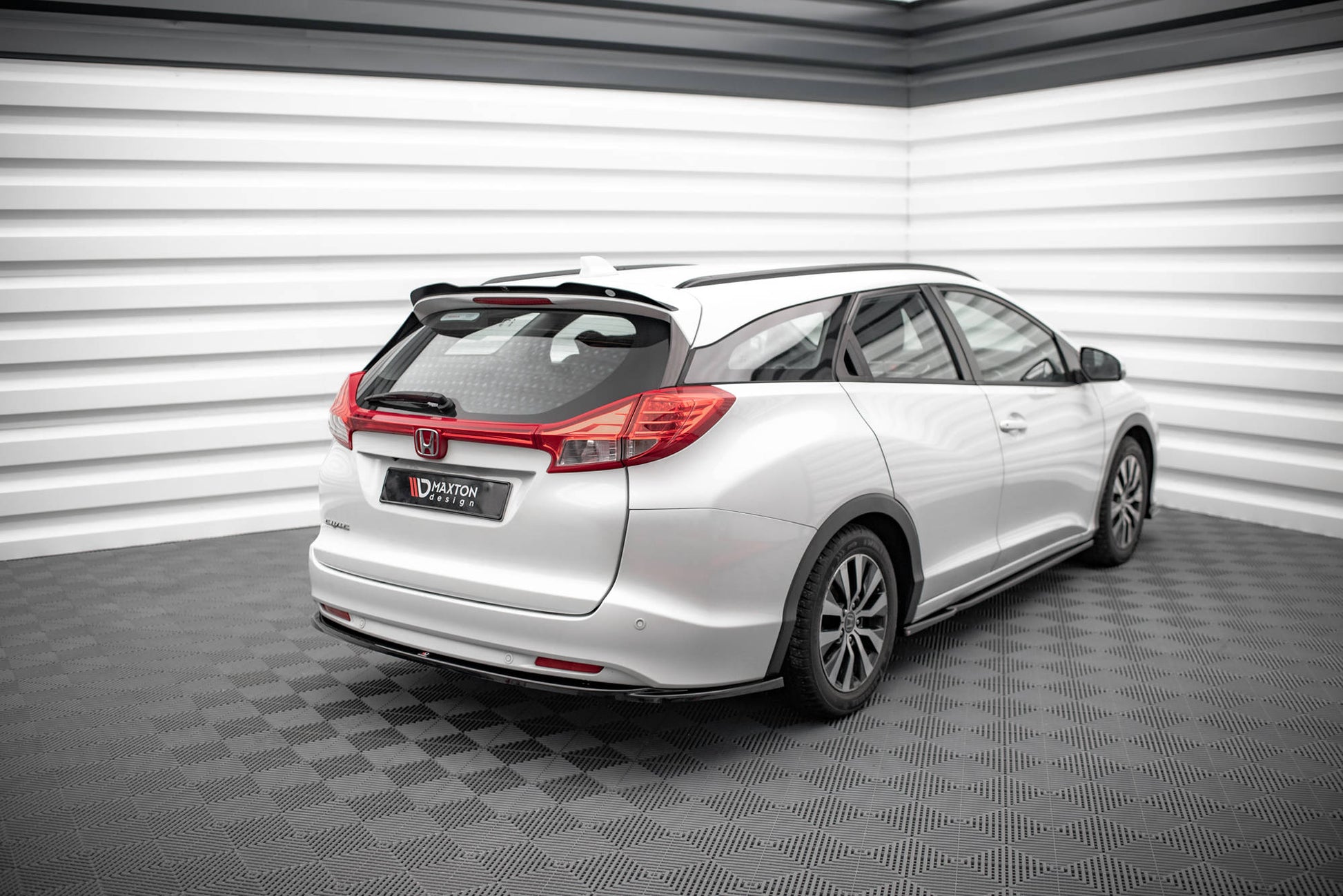 Spoiler CAP für Honda Civic Tourer Mk9 schwarz matt