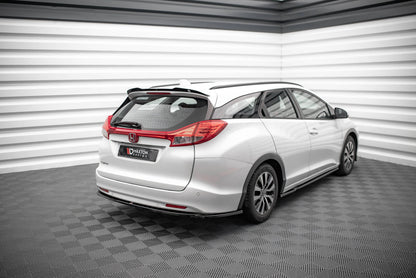 Spoiler CAP für Honda Civic Tourer Mk9 schwarz matt