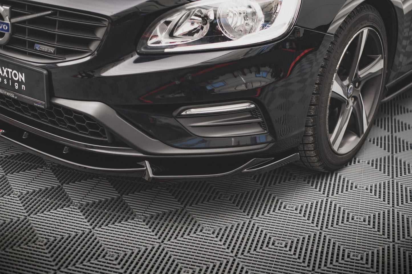 Front Ansatz V.1 für Volvo S60 R-Design Mk2 Carbon Look