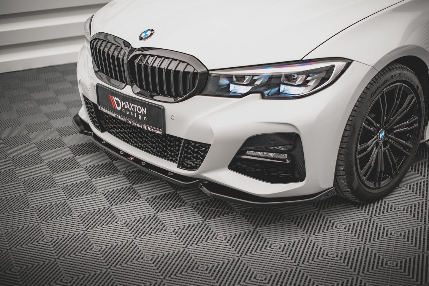 Front Ansatz V.5 für BMW 3er G20 / G21 M-Paket Carbon Look