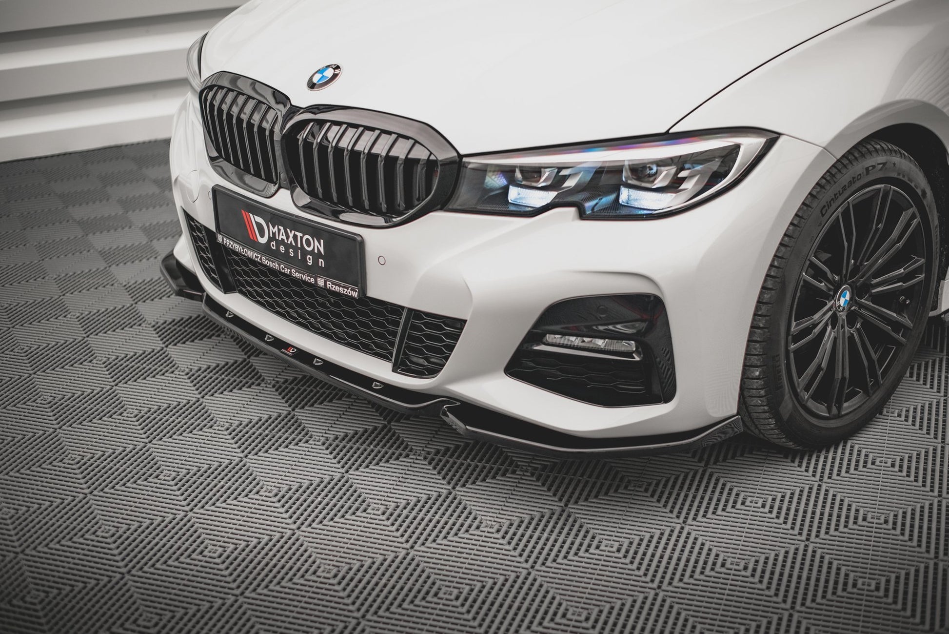 Front Ansatz V.5 für BMW 3er G20 / G21 M-Paket Carbon Look