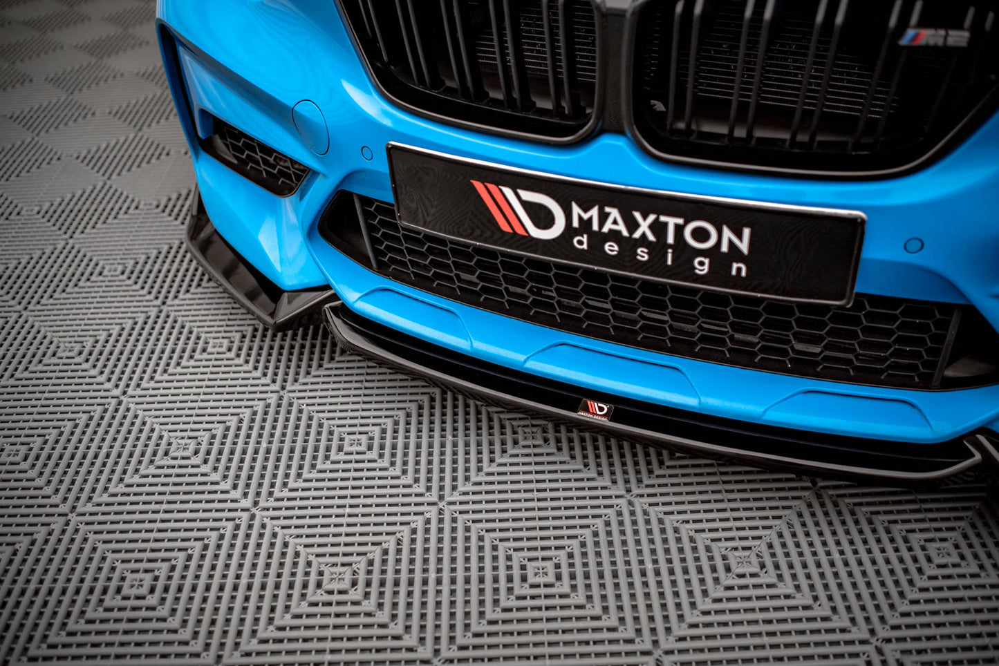 Front Ansatz V.2 für BMW M2 Competition F87 schwarz matt