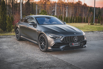 Front Ansatz V.1 für Mercedes-AMG GT 53 4-Door Coupe schwarz matt