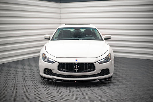 Front Ansatz V.2 für Maserati Ghibli Mk3 Carbon Look