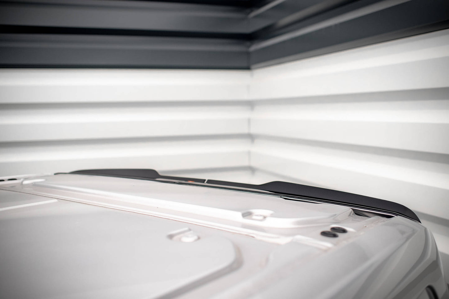 Spoiler CAP für Ford Transit Custom ST-Line Mk1 Facelift schwarz matt