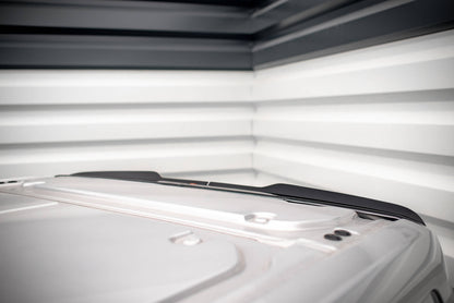 Spoiler CAP für Ford Transit Custom ST-Line Mk1 Facelift schwarz Hochglanz