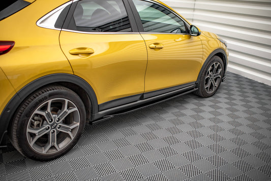 Seitenschweller Ansatz für Kia XCeed Mk1 schwarz matt