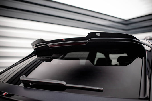 Höher Spoiler CAP für Audi RSQ8 Mk1 schwarz matt