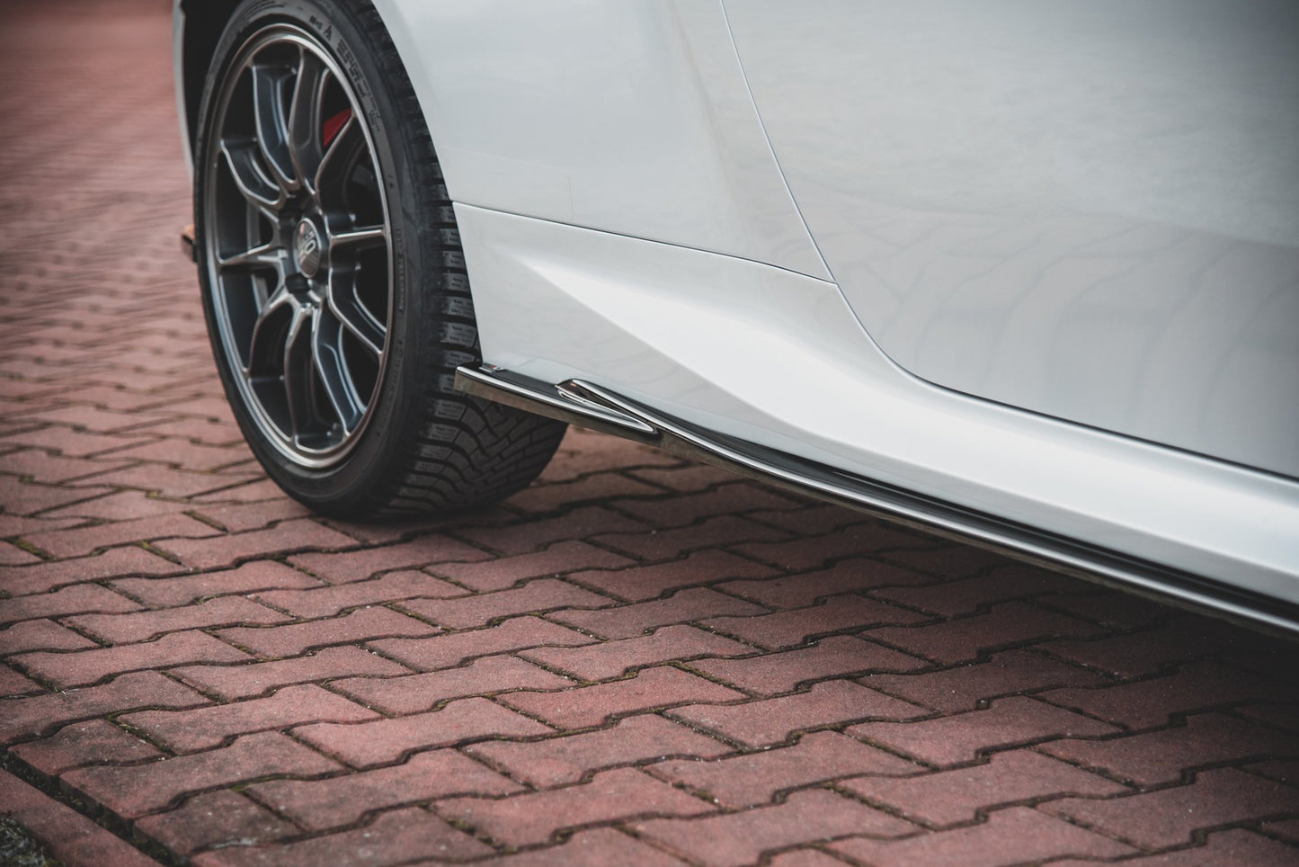 Seitenschweller Ansatz für V.1 für Toyota GR Yaris Mk4 Carbon Look