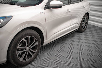 Seitenschweller Ansatz für Ford Kuga ST-Line Mk3 schwarz matt