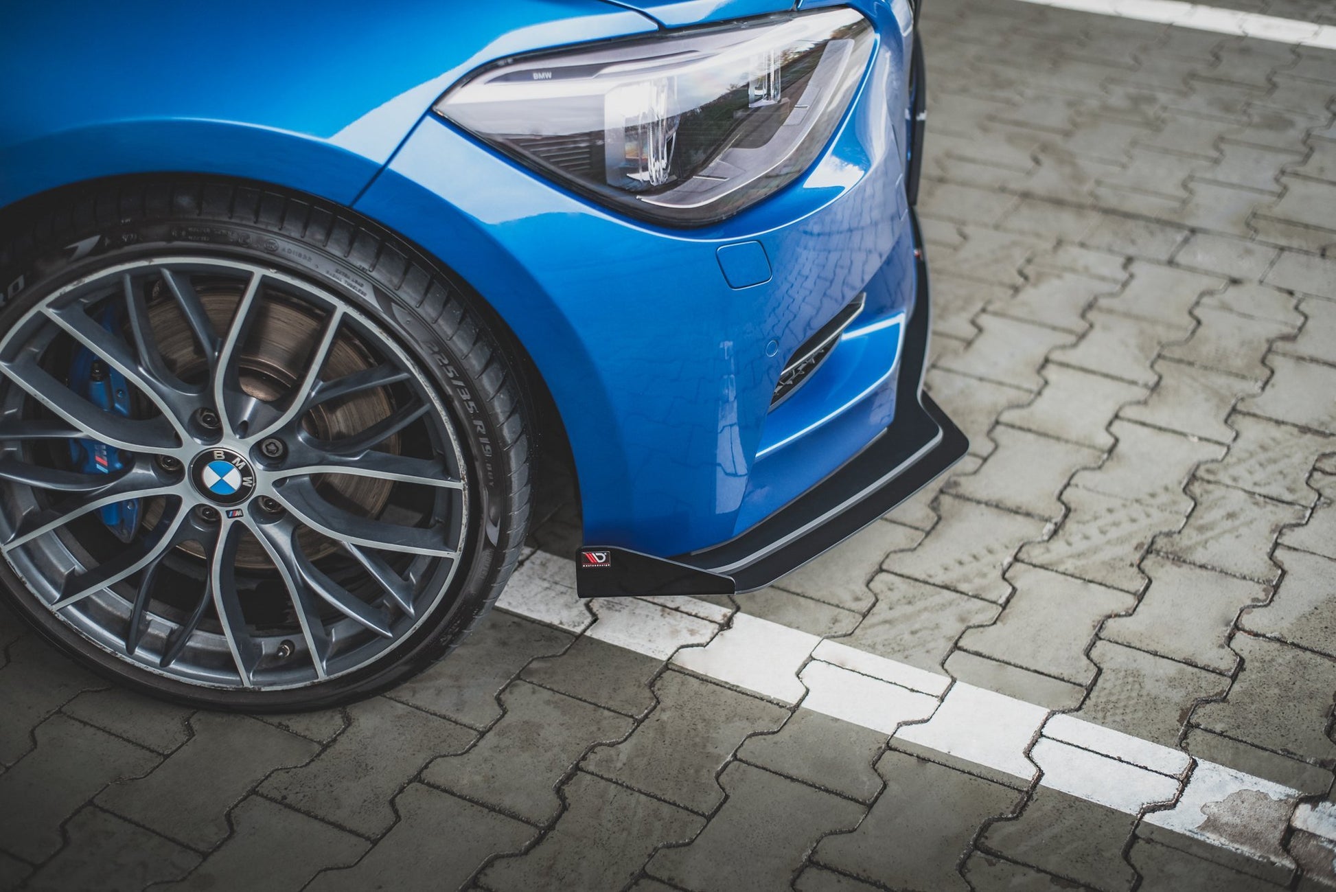 Flaps BMW M135i F20 schwarz Hochglanz